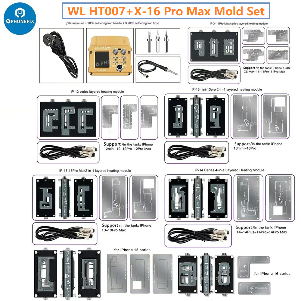 Power Tools Pro - WL HT007 Pre-Heating Soldering Station Motherboard