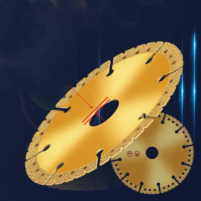 Angle Grinder 4.5 - Vacuum Brazed Diamond Yellow Saw Blade