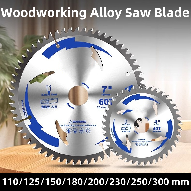 Angle Grinder 4.5 - Woodworking saw blade specialized for cutting