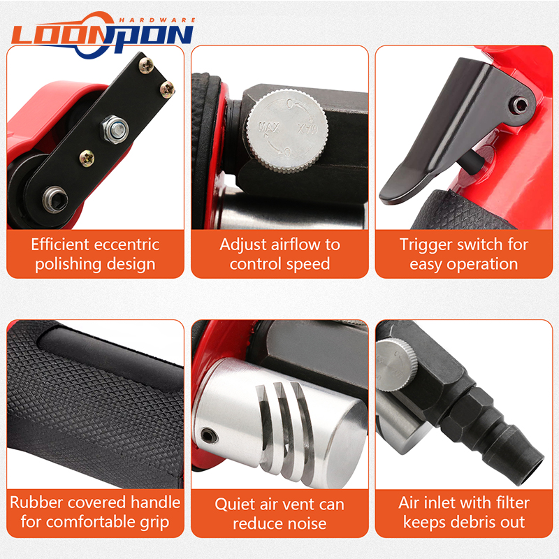 Loonpon Mini Straight Line Air - Random Orbital Sander recensie en prijs