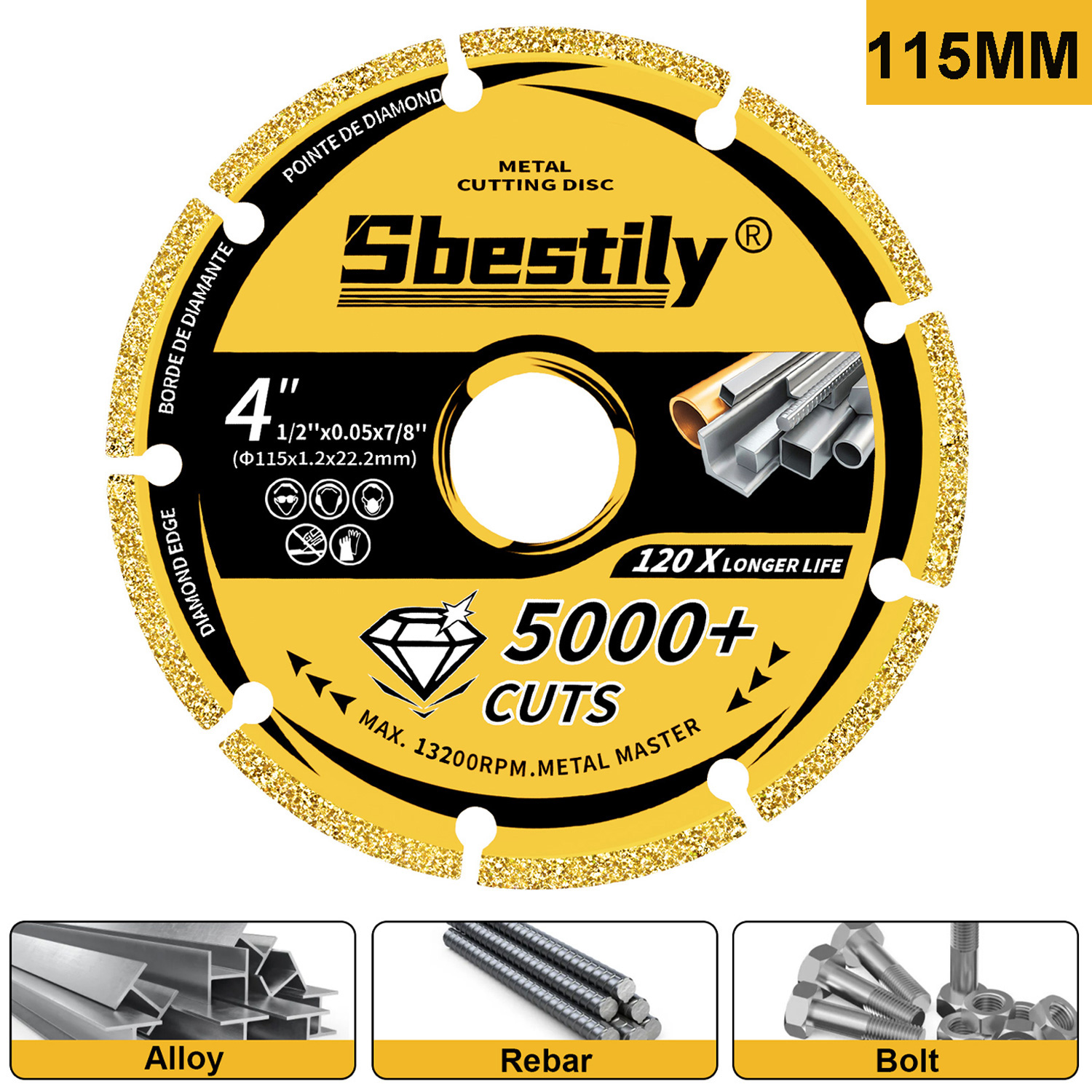 115mm Metal Cutting Wheel 4.5  - Angle Grinder 4.5 recensie en prijs