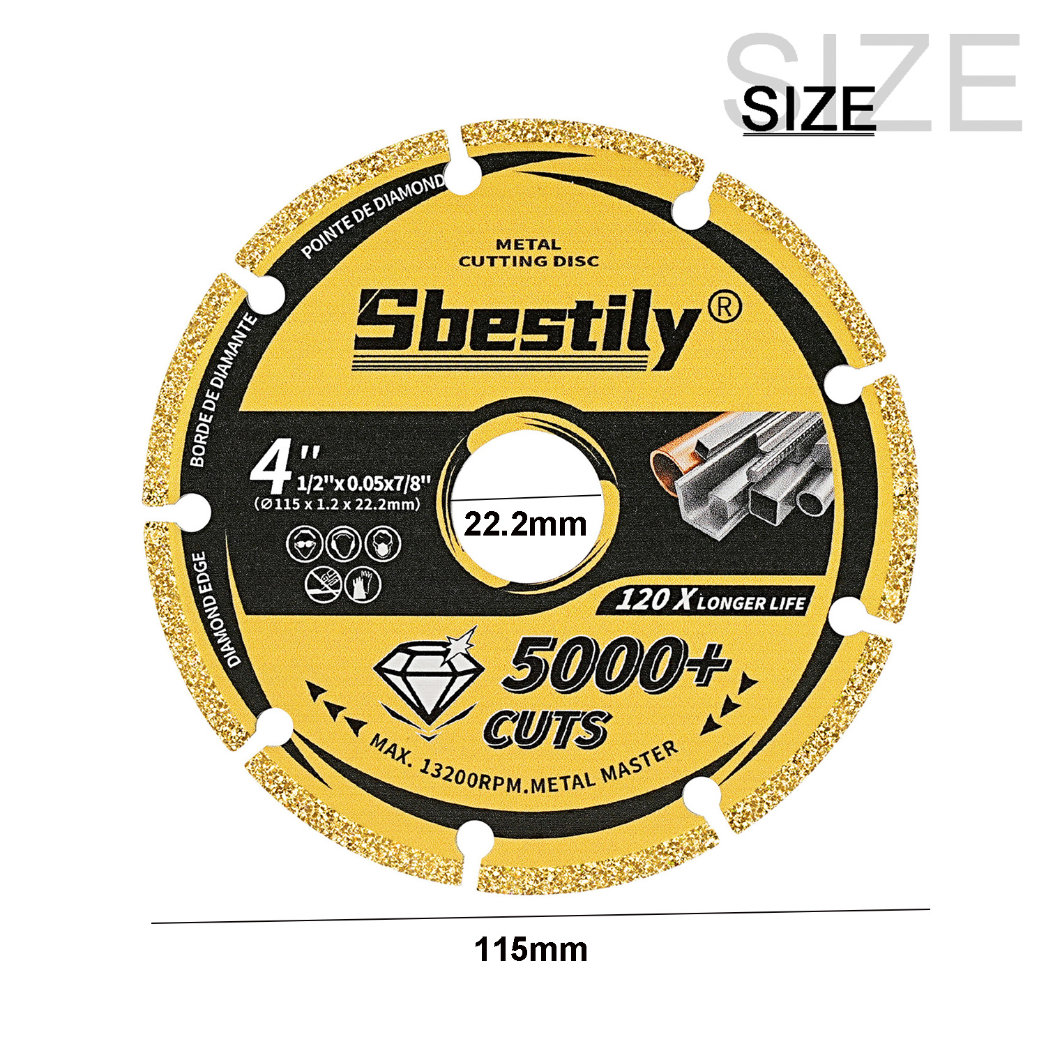 115mm Metal Cutting Wheel 4.5  - Angle Grinder 4.5 recensie en prijs