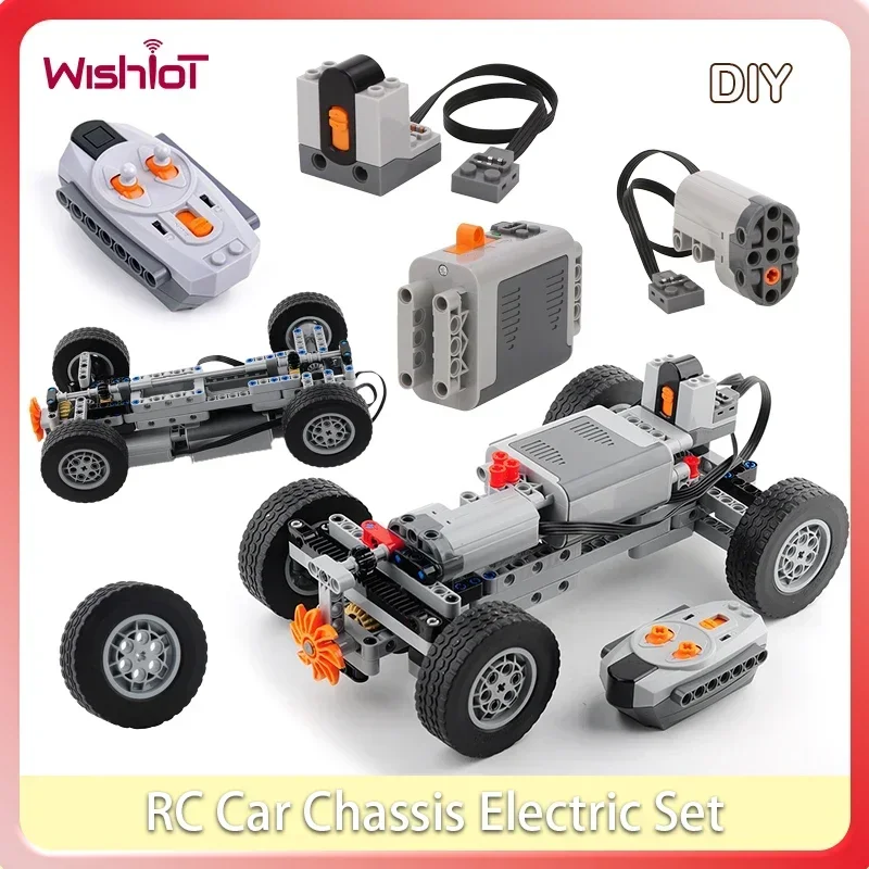 4WD RC Car Chassis Electric Se - Power Tools Lego recensie en prijs