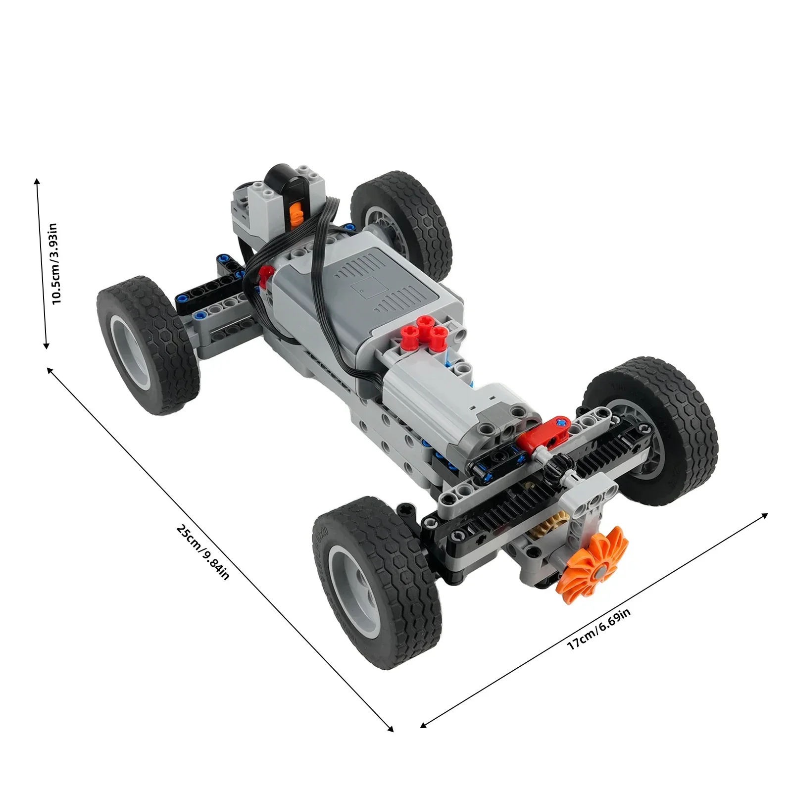 4WD RC Car Chassis Electric Se - Power Tools Lego recensie en prijs
