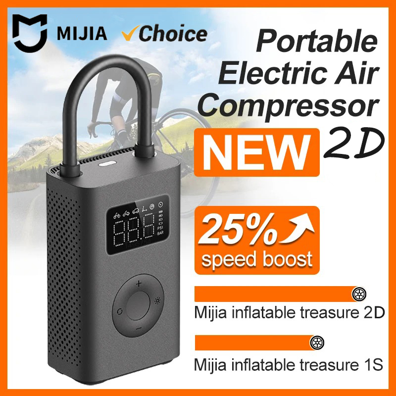 New Original MIJIA Air Pump 2D - Xiaomi Power Tools recensie en prijs