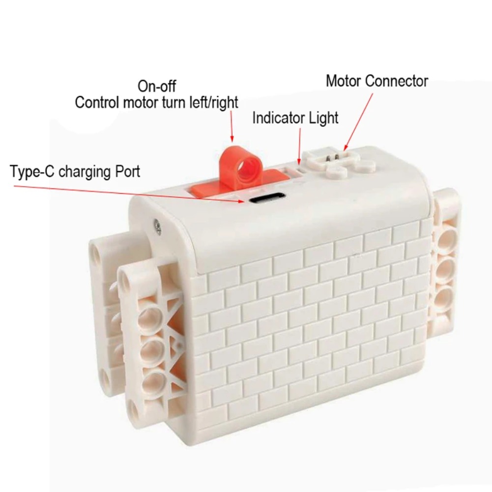 MOC Rechargeable AA /AAA Batte - Power Tools Lego recensie en prijs