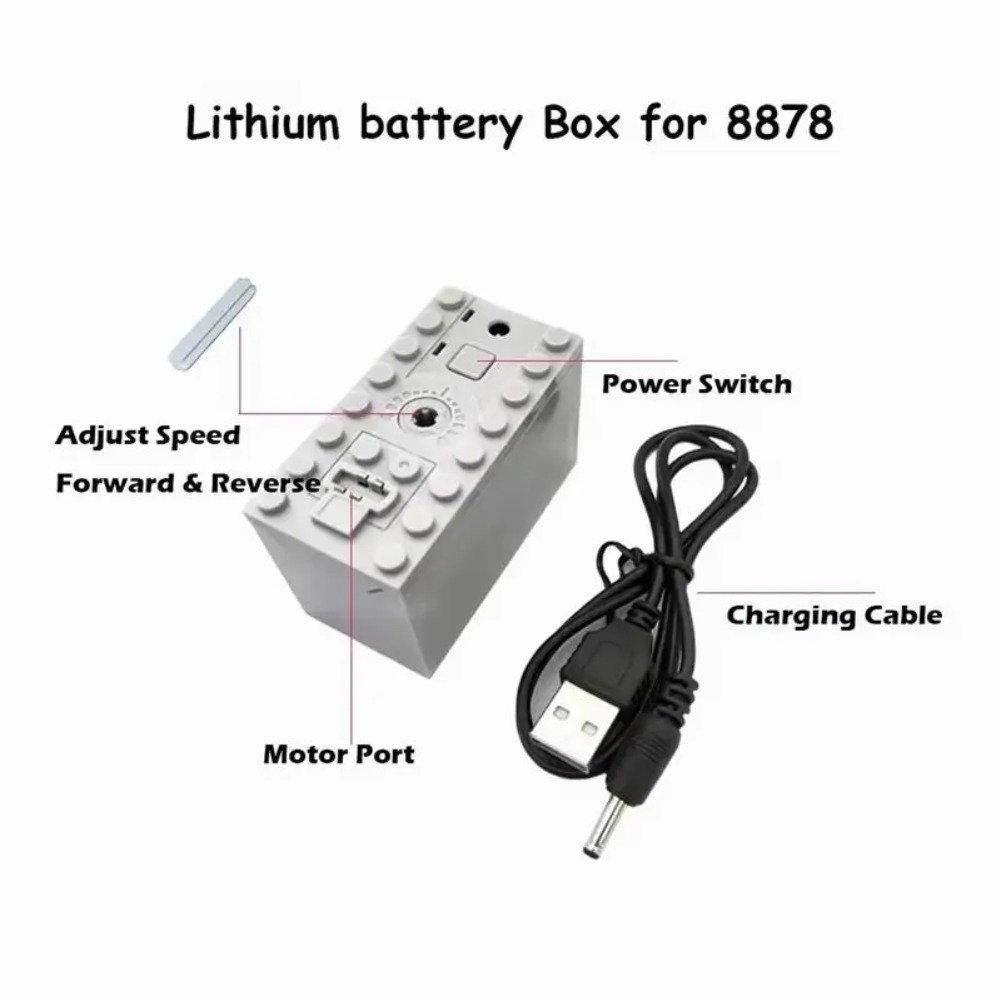 MOC Rechargeable AA /AAA Batte - Power Tools Lego recensie en prijs
