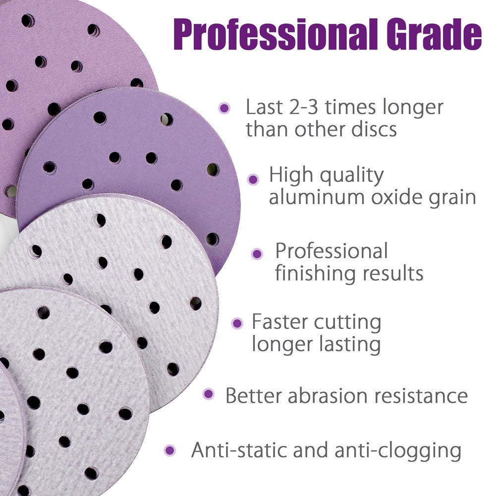 6 Inch 17 Hole Sanding Discs 6 - Random Orbital Sander recensie en prijs