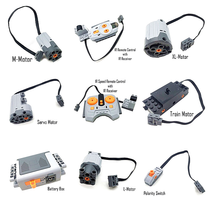 Technical parts Motor multi po - Power Tools Lego recensie en prijs