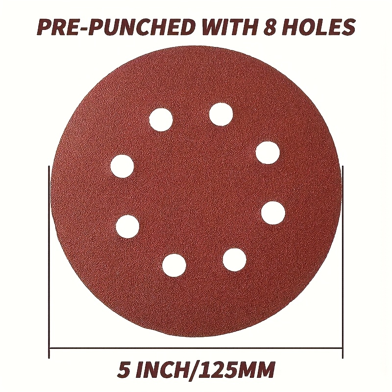 100 Pieces of 5-Inch 8-Hole Sa - Random Orbital Sander recensie en prijs