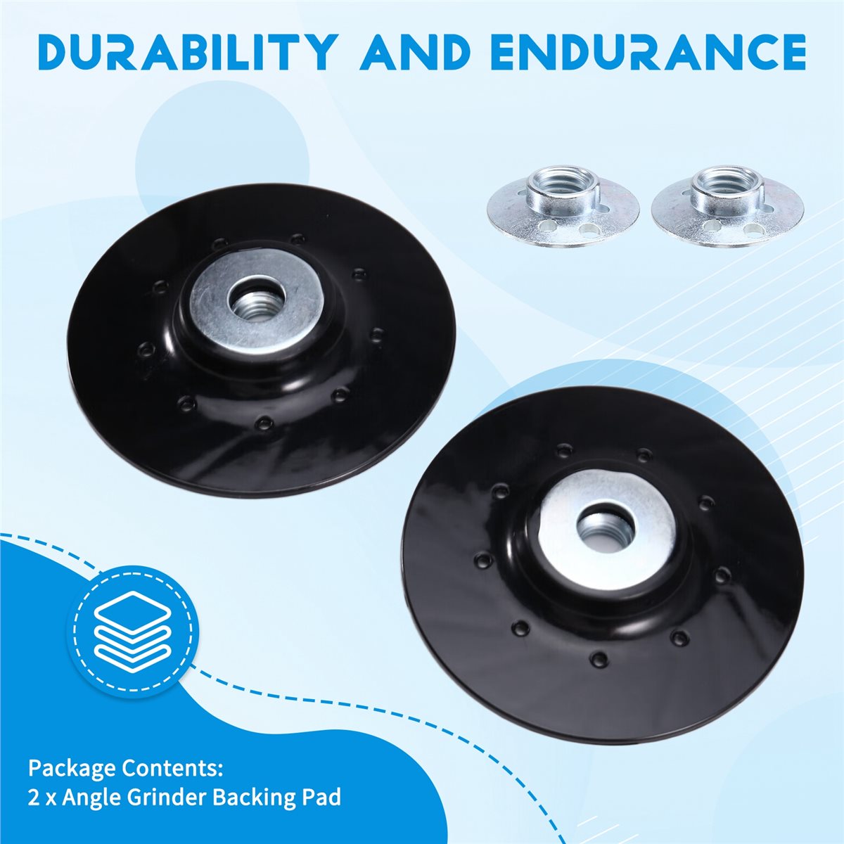 2PCS Angle Grinder Backing Pad - Angle Grinder 4.5 recensie en prijs