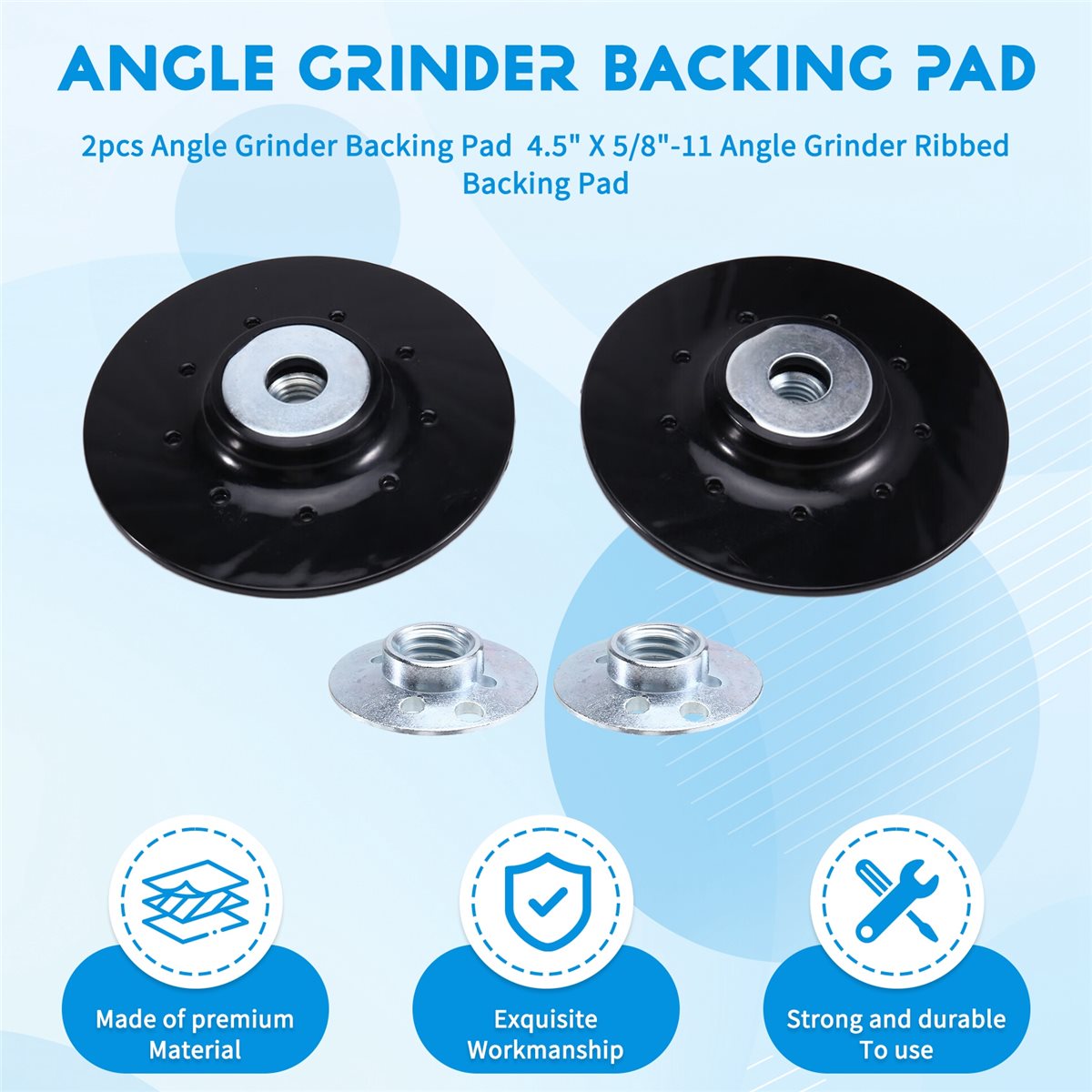2PCS Angle Grinder Backing Pad - Angle Grinder 4.5 recensie en prijs