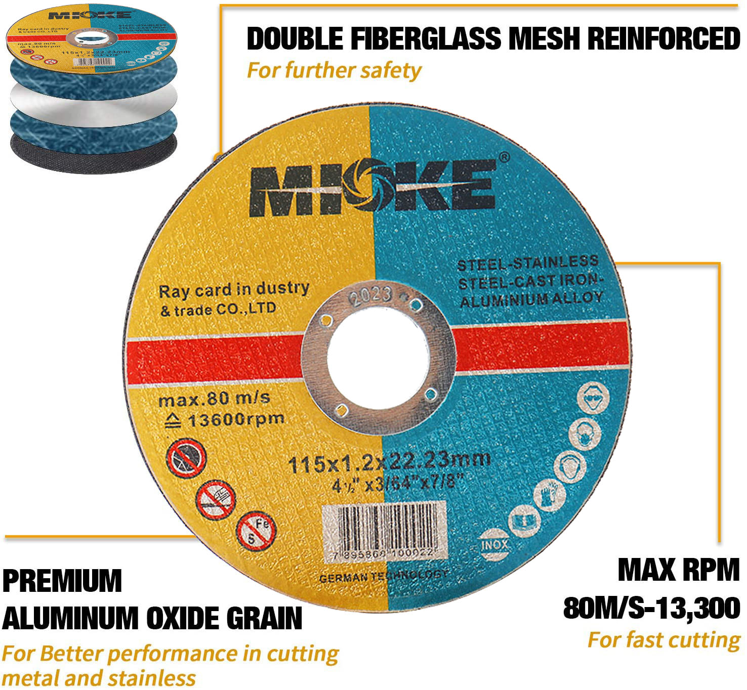 4.5 Inch 115mm Circular Saw Bl - Angle Grinder 4.5 recensie en prijs