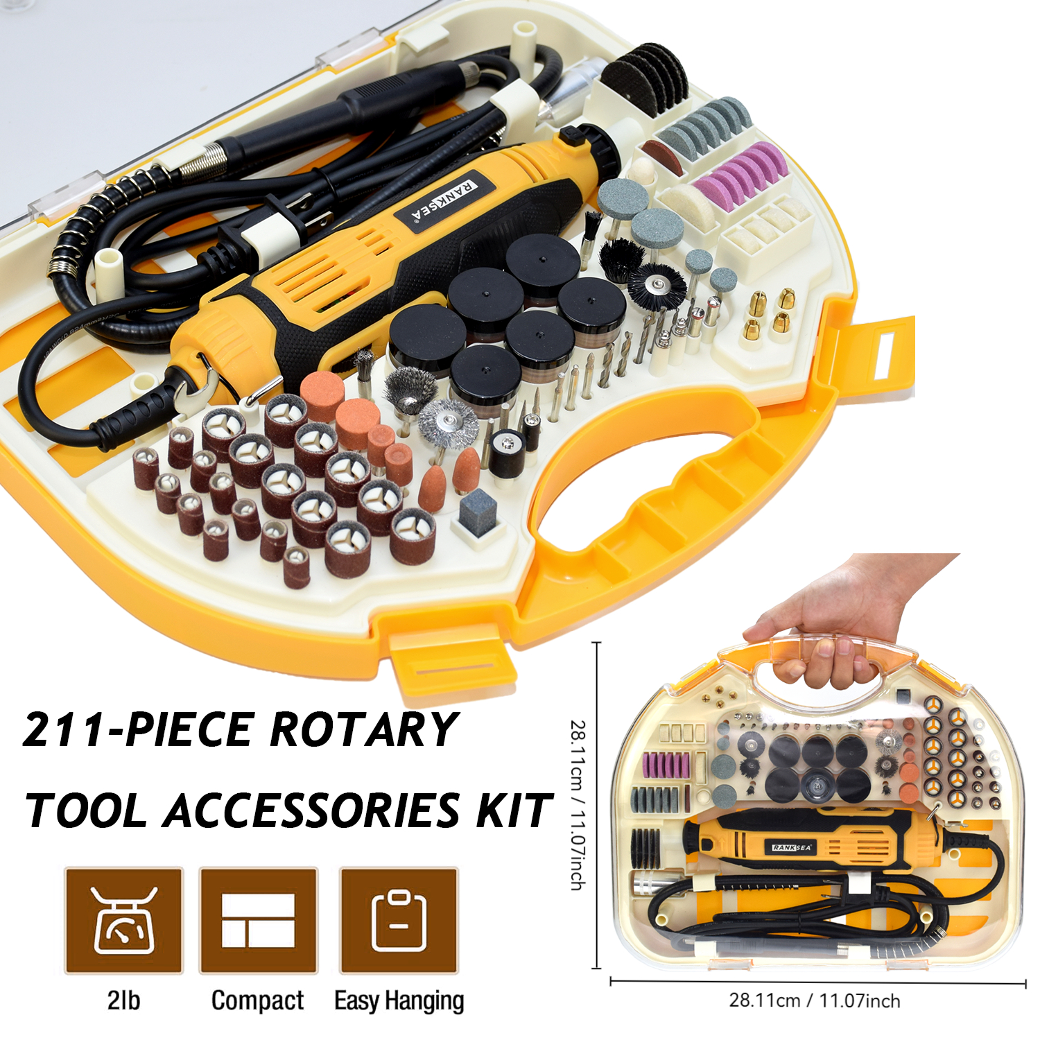 Rotary Tool Kit, Equipped With - Power Tools List recensie en prijs