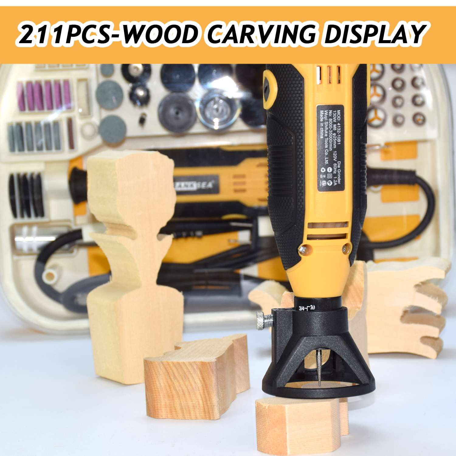 Rotary Tool Kit, Equipped With - Power Tools List recensie en prijs