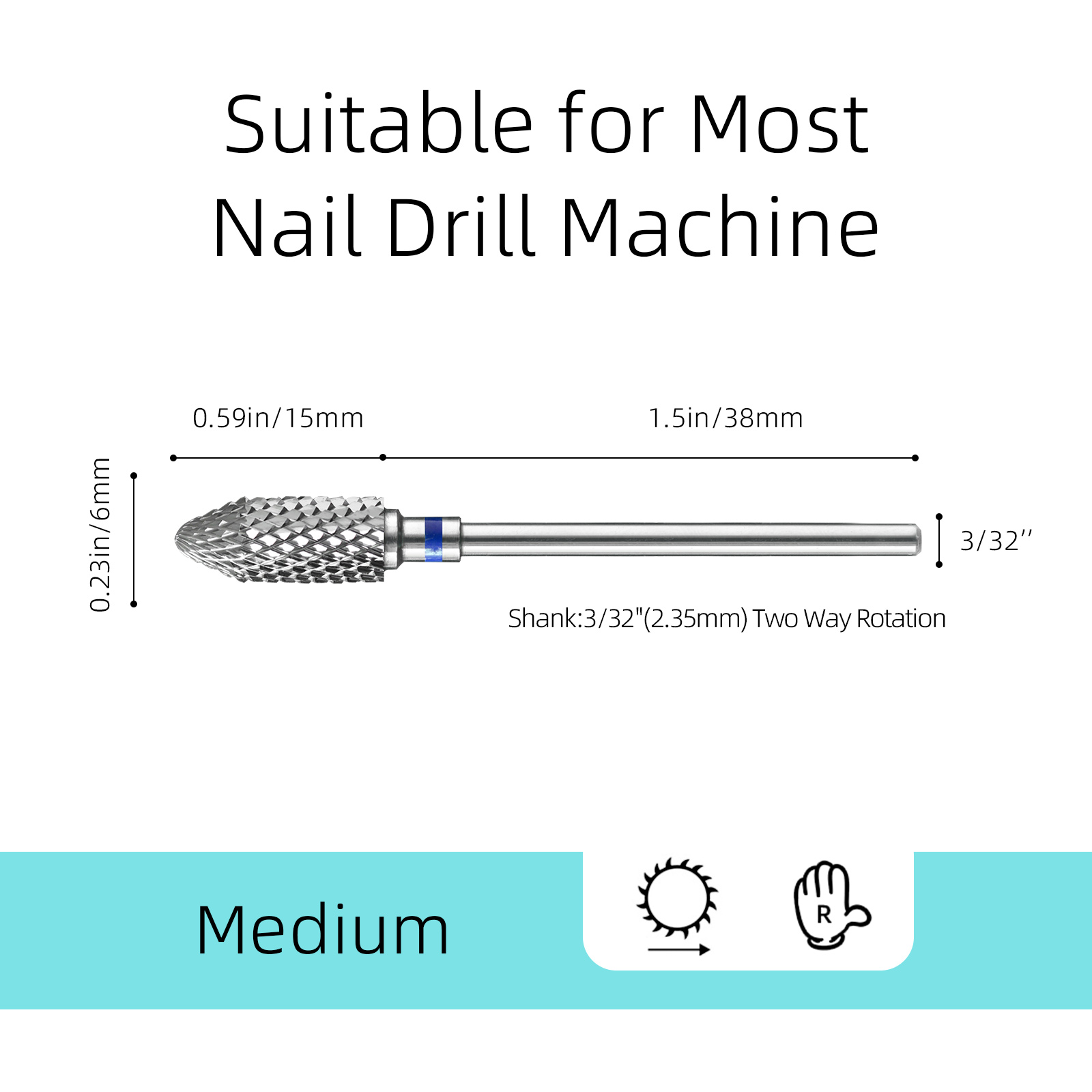 HYTOOS Bullet Carbide Nail Dri - Power Tools Pro recensie en prijs