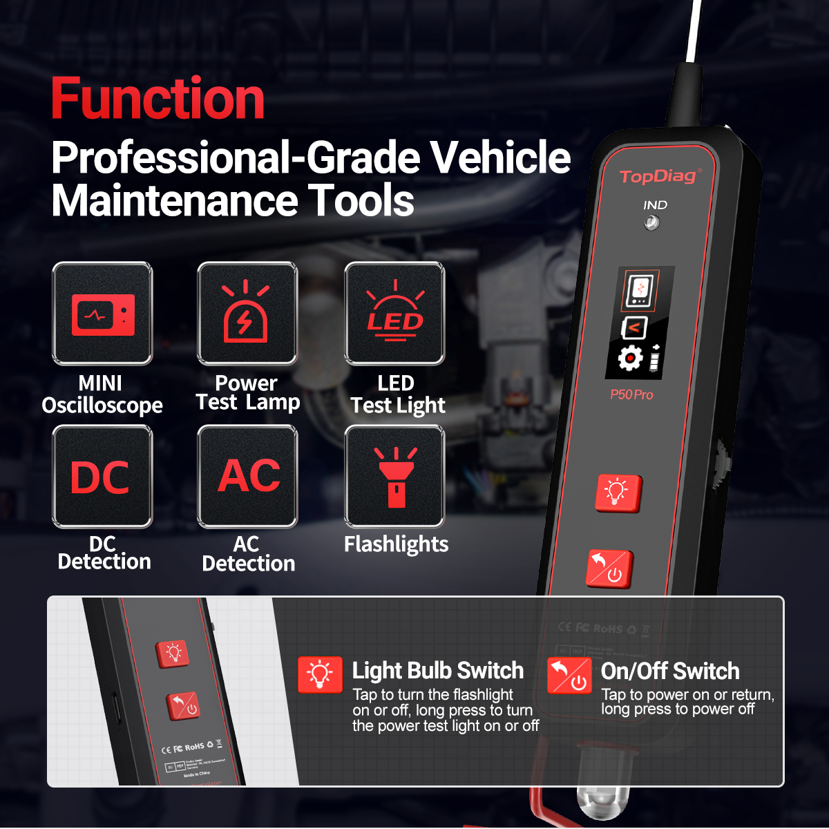 Topdiag P50 Pro Automotive Cir - Power Tools Pro recensie en prijs