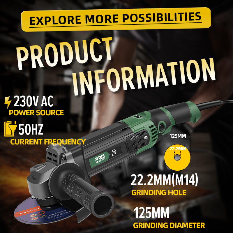 1250w Angle Grinder Variable S - Angle Grinder 4.5 recensie en prijs