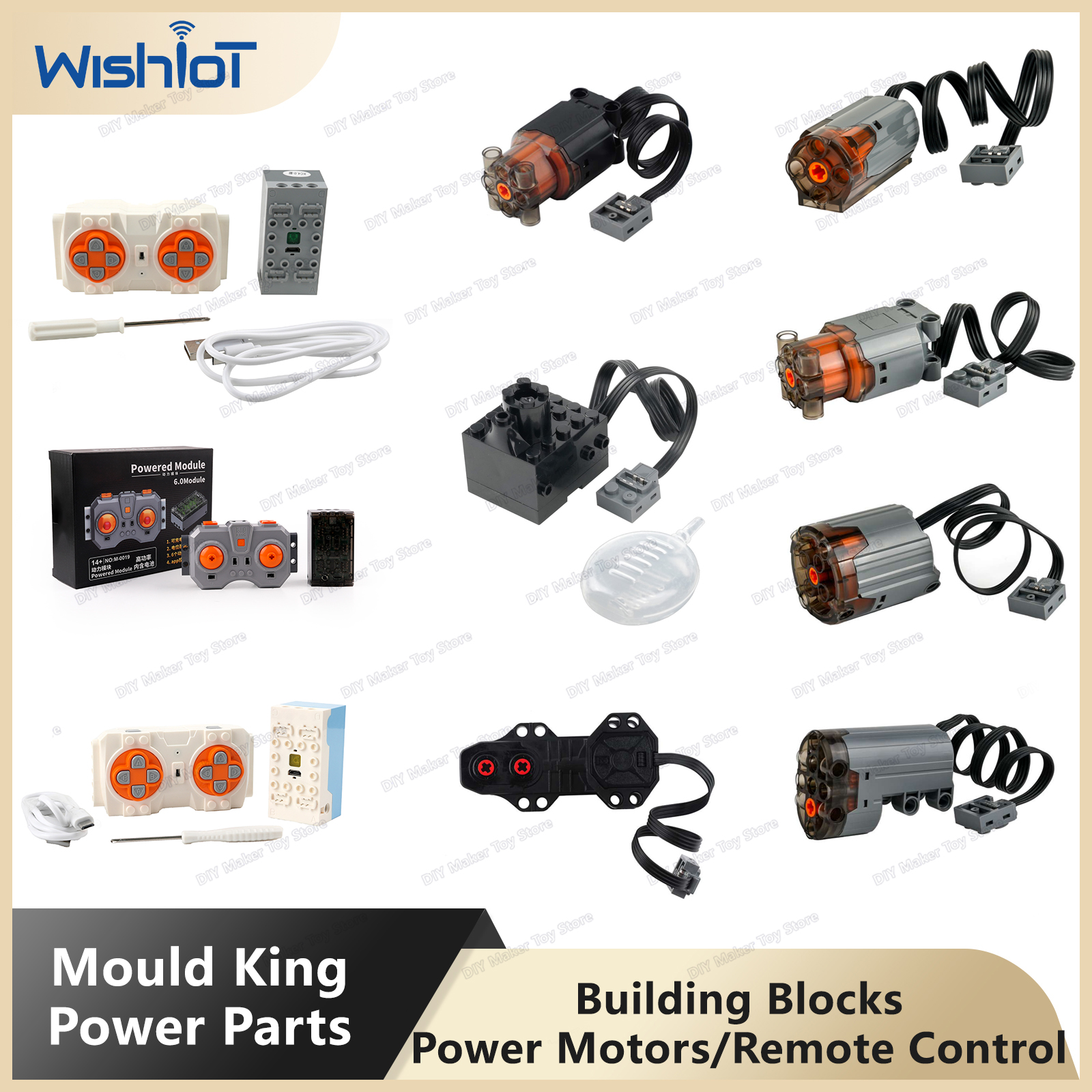 Mould King Power Functions Tec - Power Tools Lego recensie en prijs
