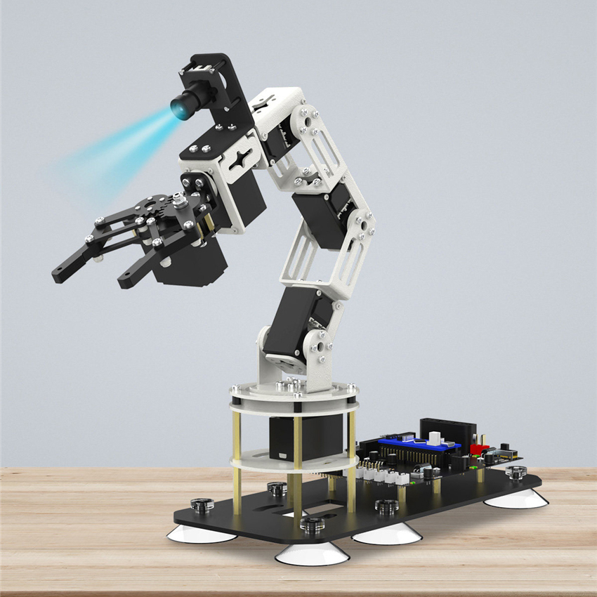 DOFBOT SE Robotic Arm AI Visio - Power Tools Ai recensie en prijs
