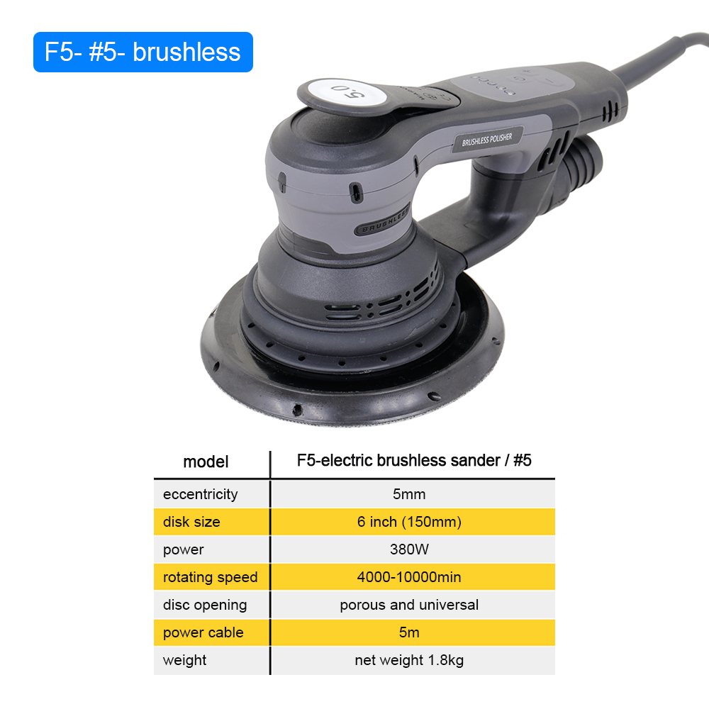 HONGMAI Wholesale 6 Inches 380 - Random Orbital Sander recensie en prijs