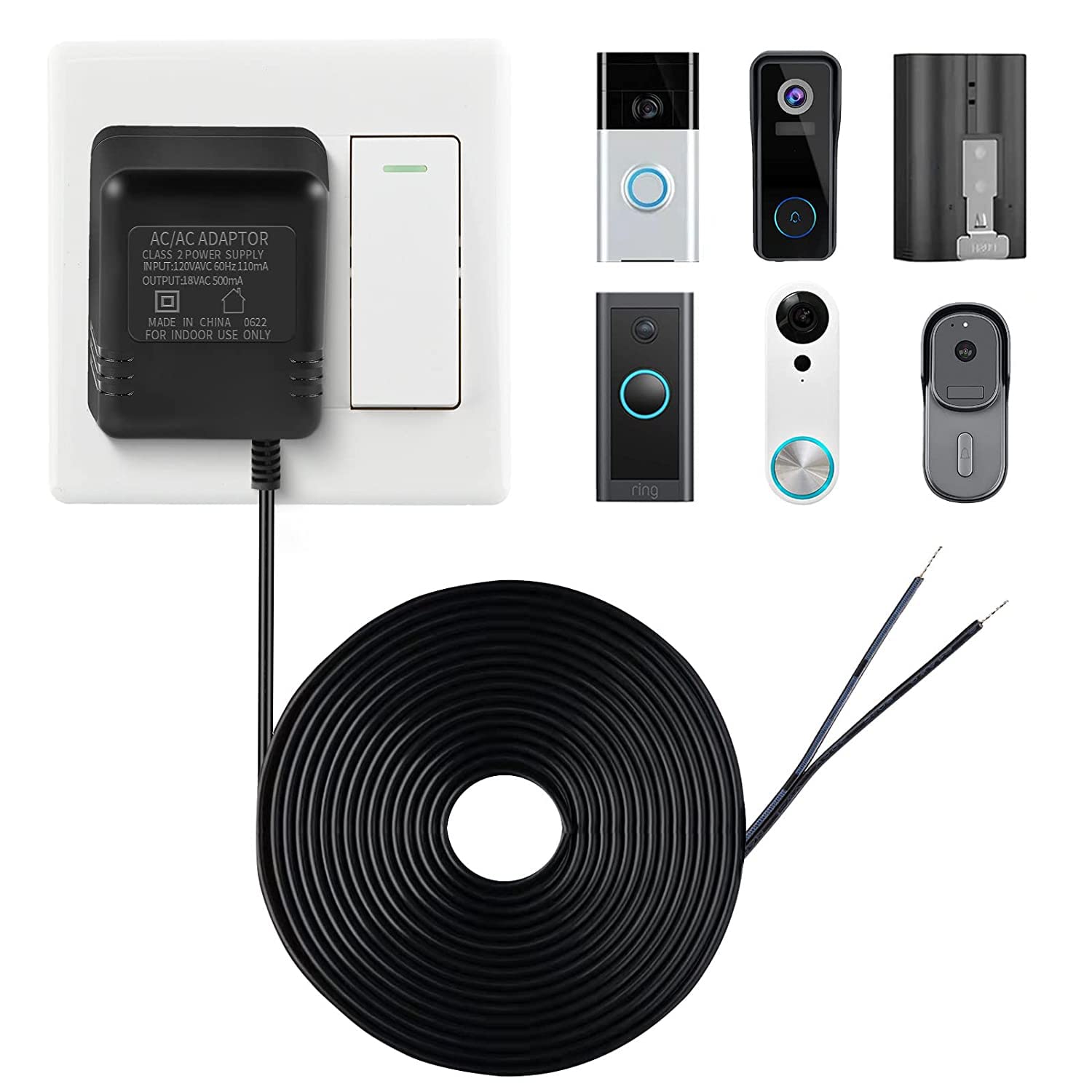 18V 500mA Doorbell Adapter, Vi - Power Tools Pro recensie en prijs