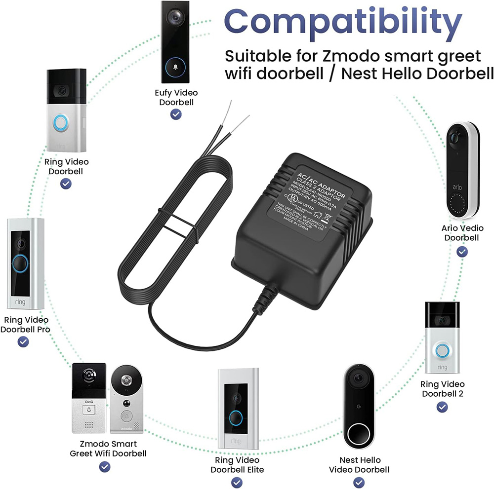 18V 500mA Doorbell Adapter, Vi - Power Tools Pro recensie en prijs
